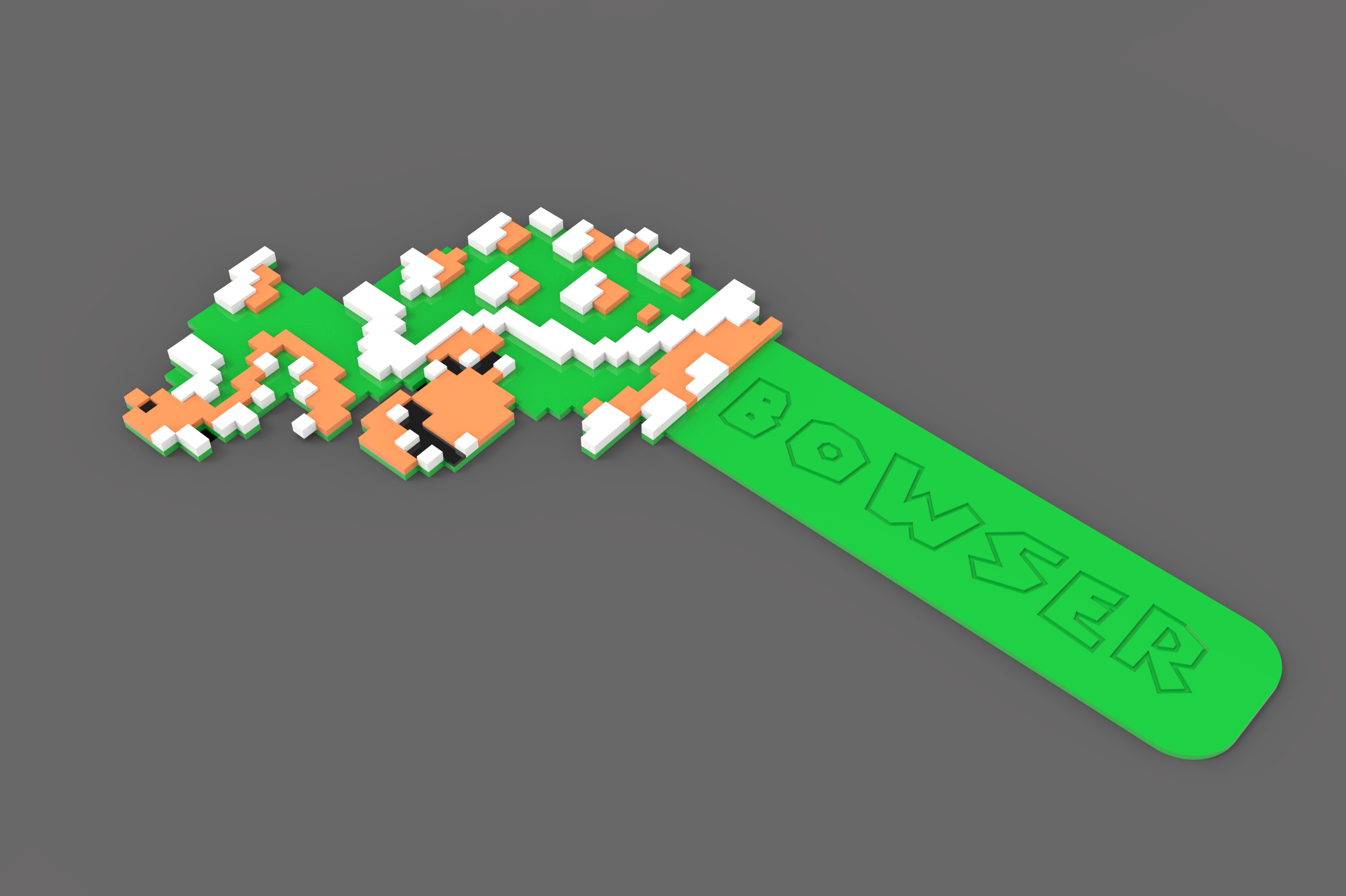Bookmark Bowser retro model