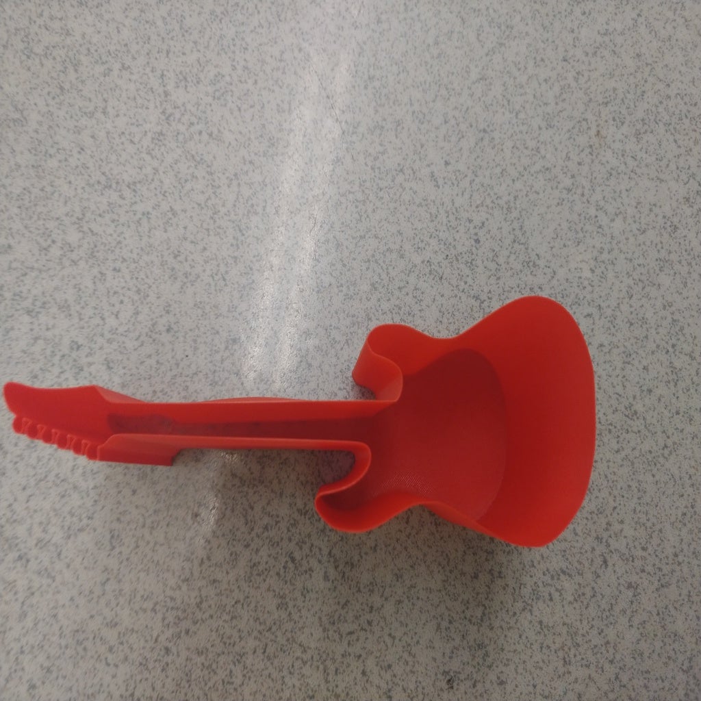 Guitar vase/pen cup