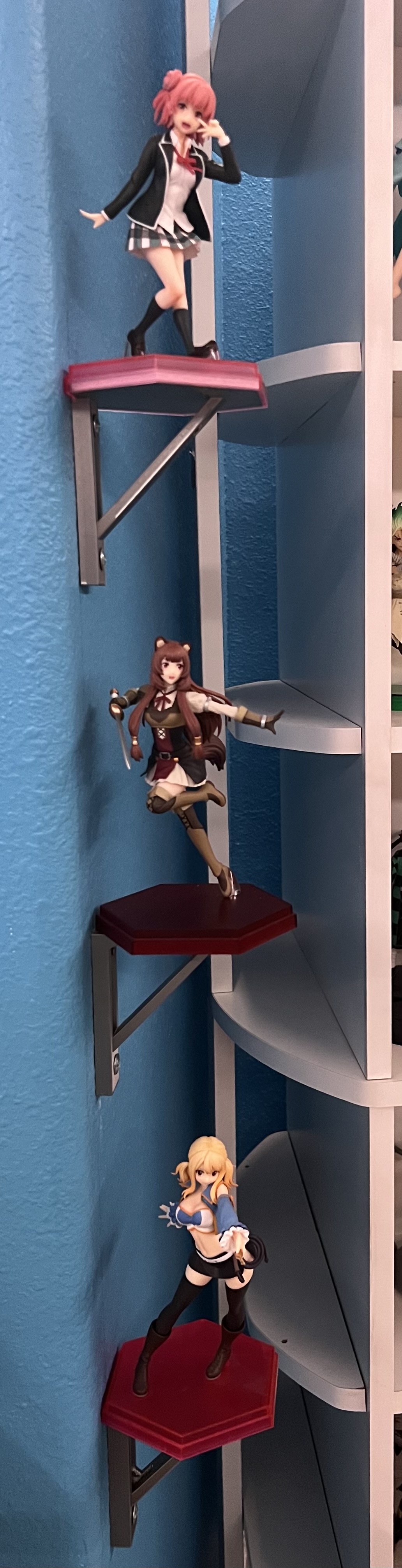 Pop Up Parade Figurine Wall Mounts