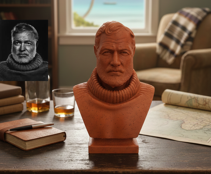 Ernest Hemingway – Bust