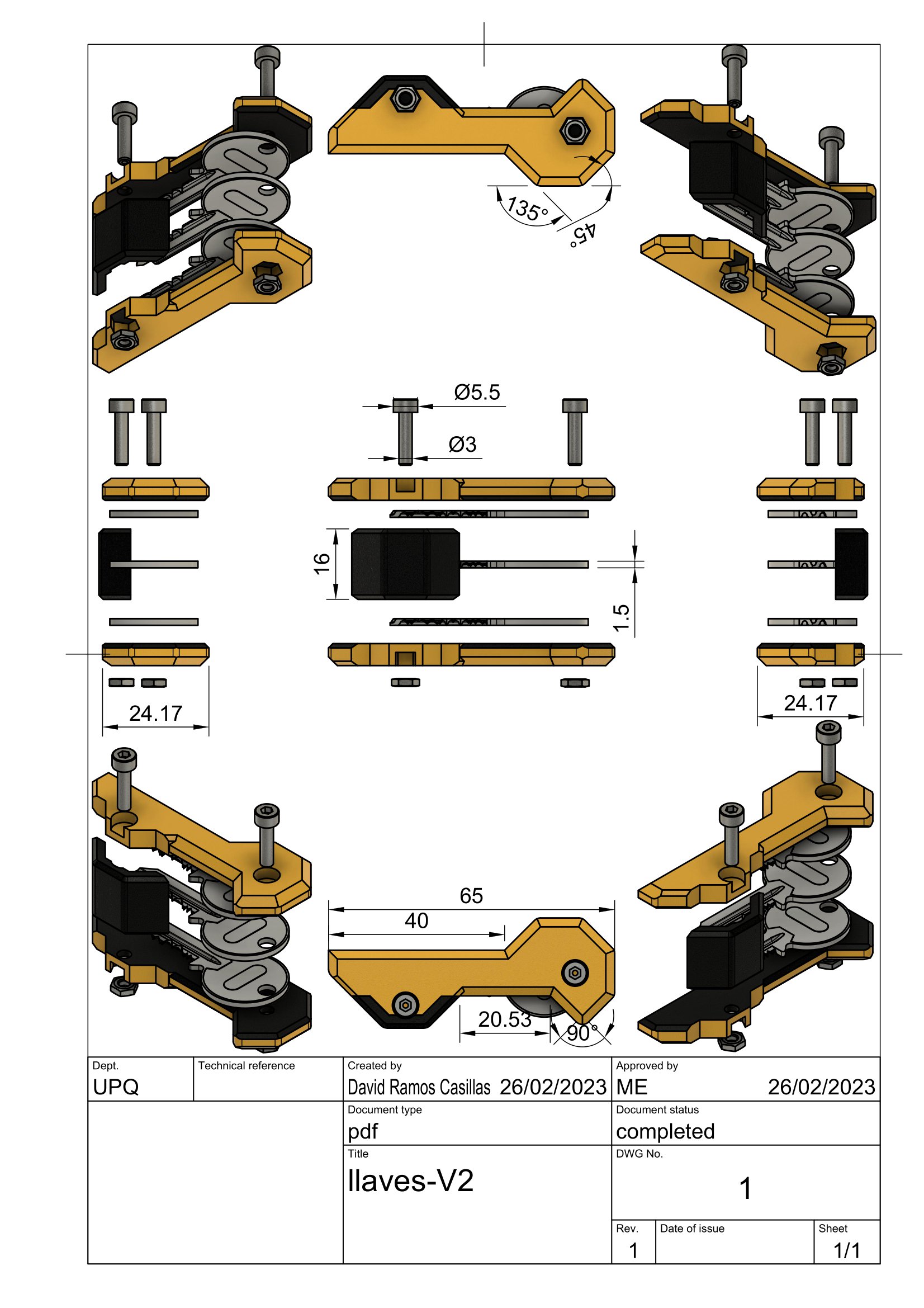 key organizer