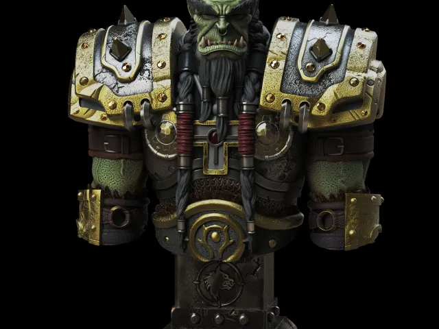 Thrall bust – WoW