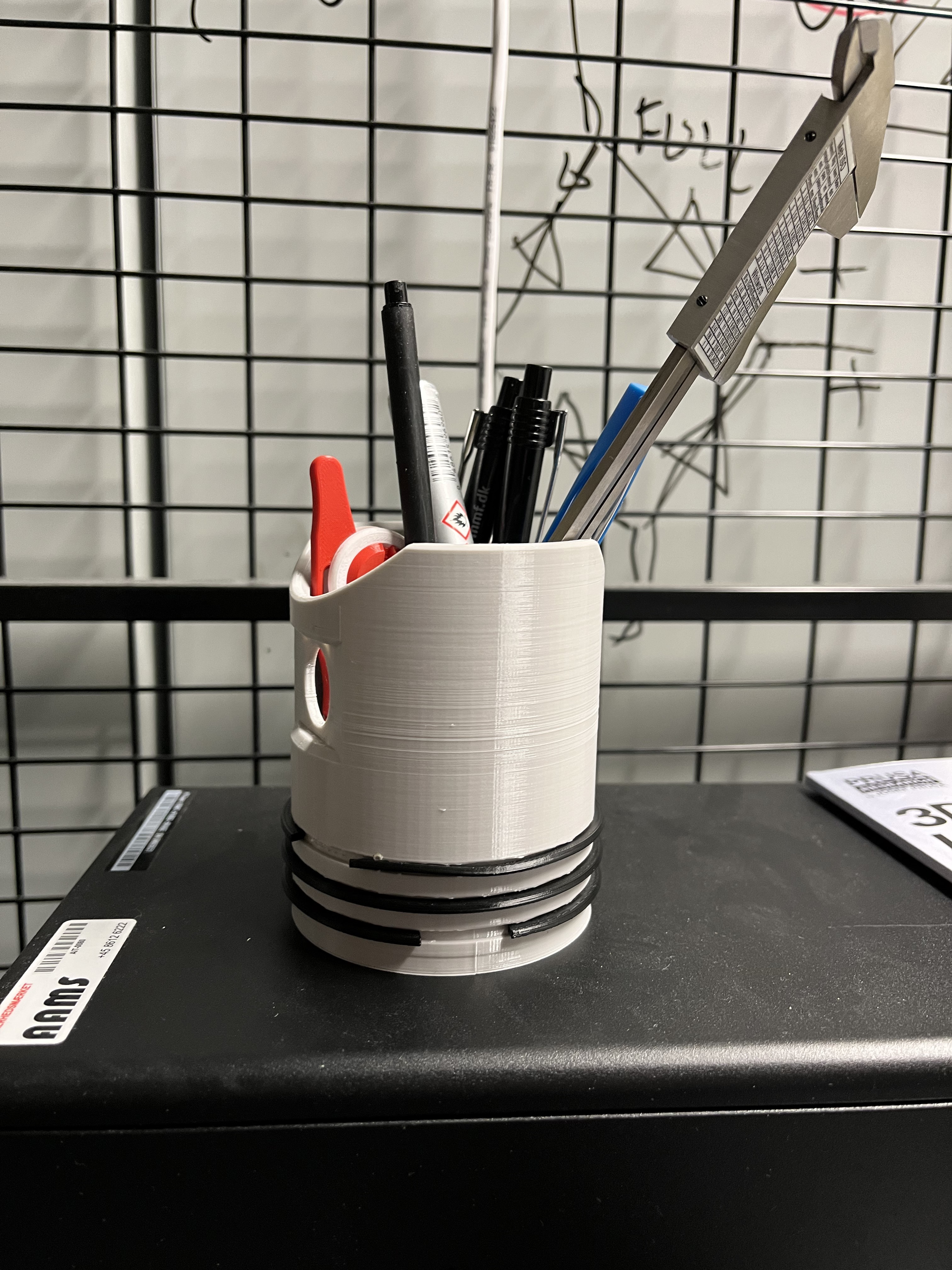 Piston Pencil Holder