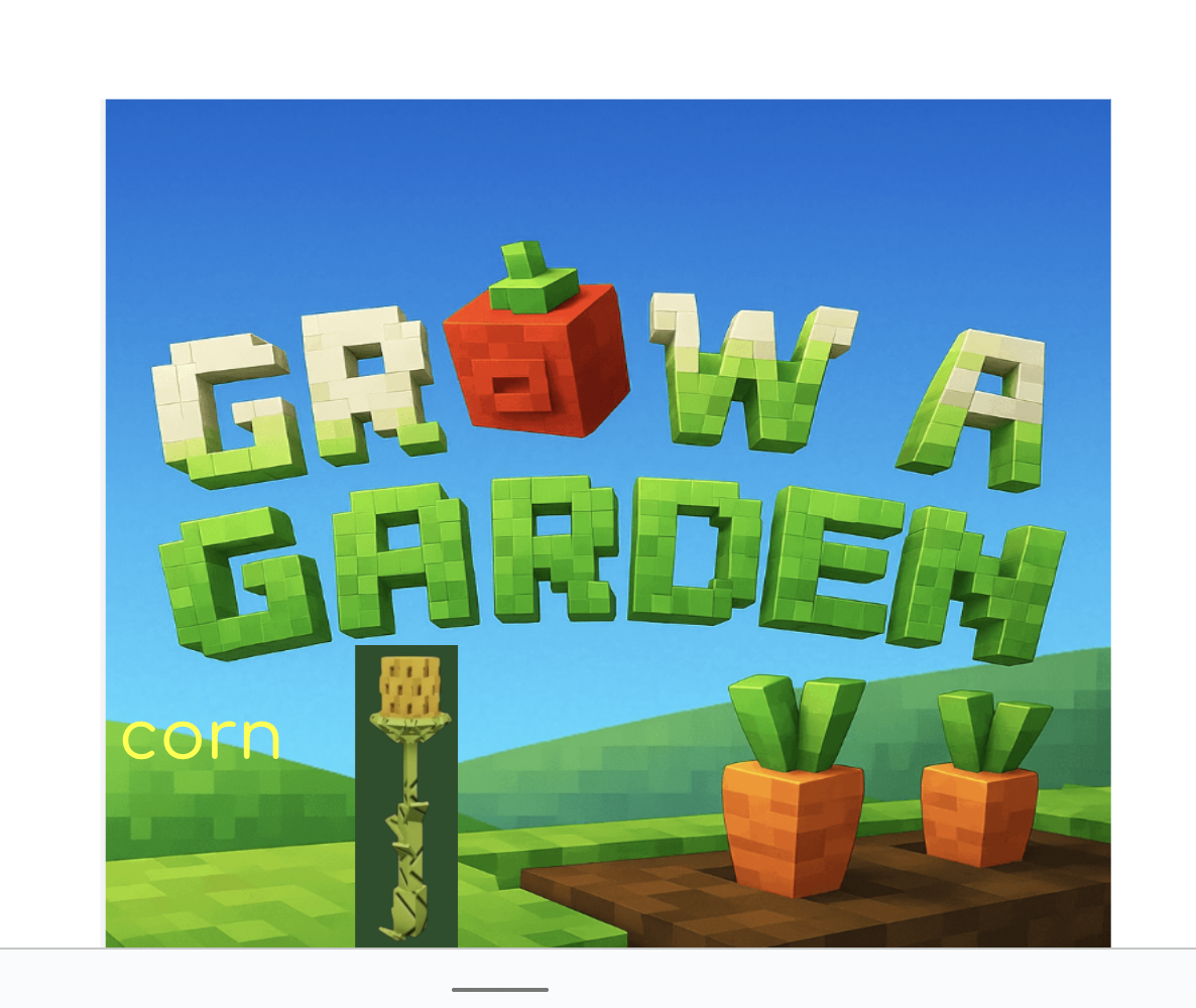 grow a garden corn plant