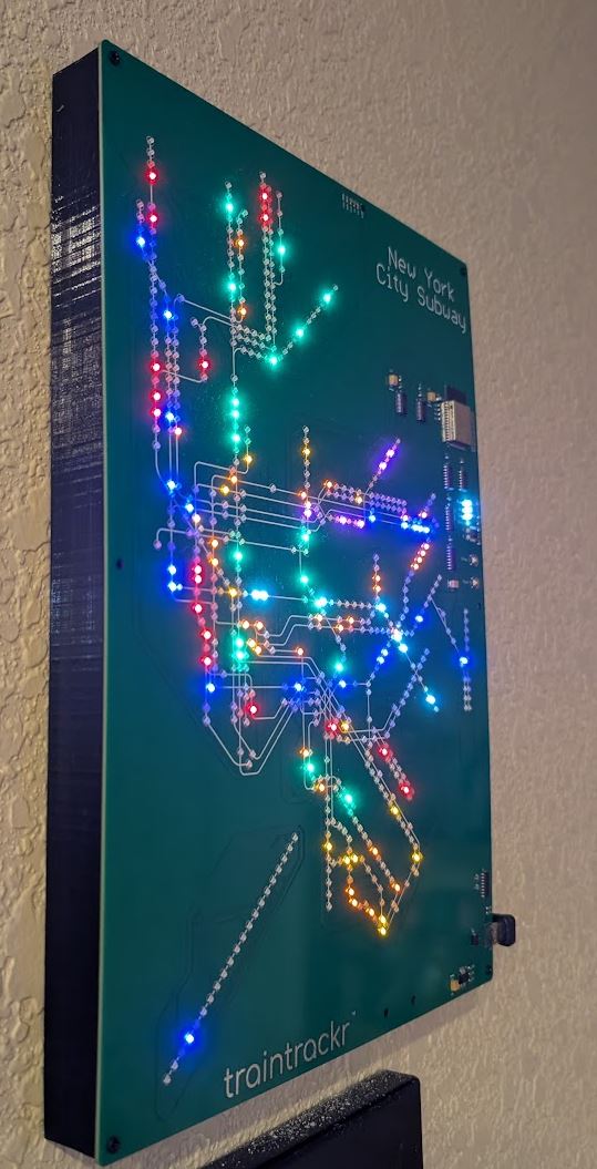 NYC Traintrackr Wall Mount