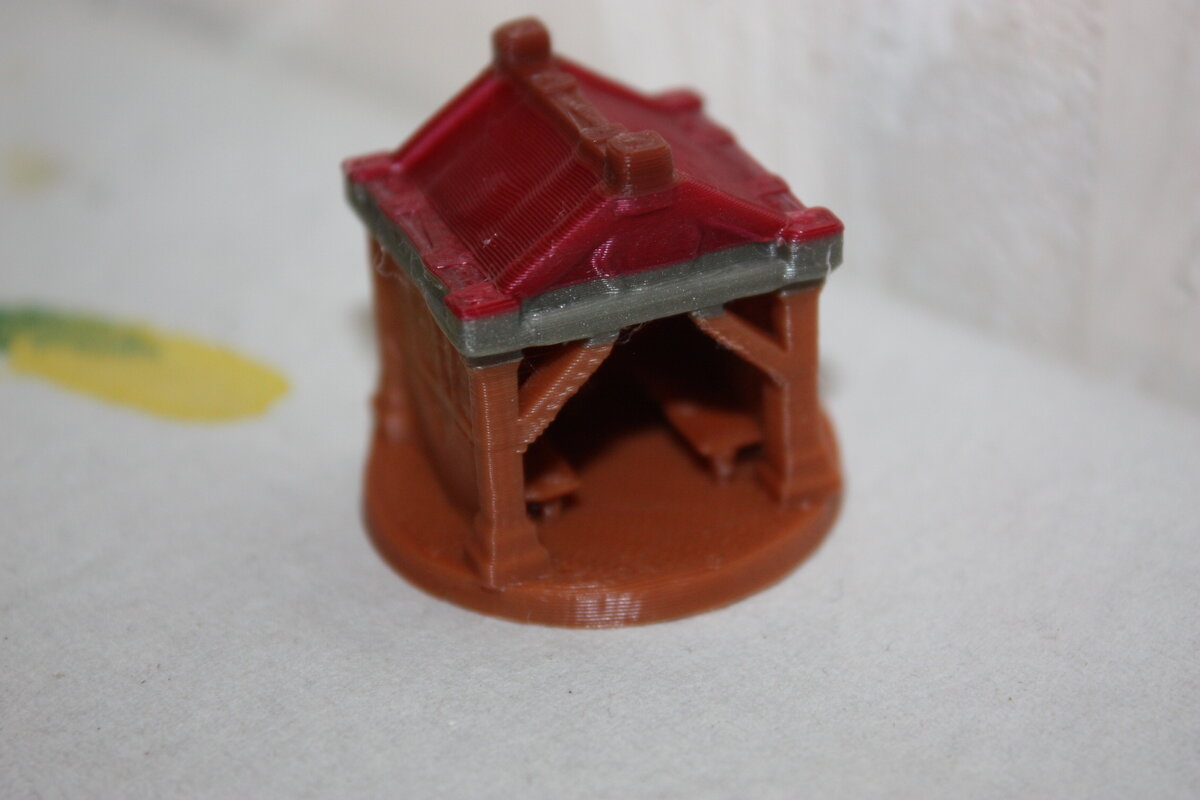 ttrpg rest place BBQ house grill house NOsupport 3D model by Magig_I3Prusa
