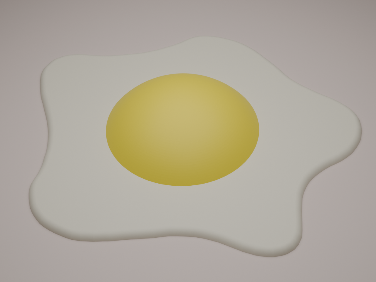 Fried Egg Fridge Magnet - (8x3mm magnet)