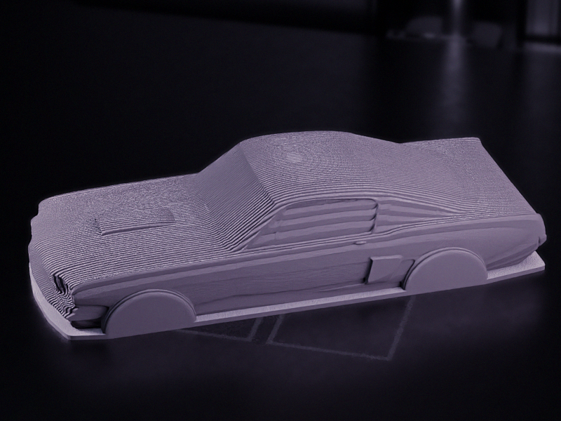 Ford Mustang Shelby GT500 - Sliced
