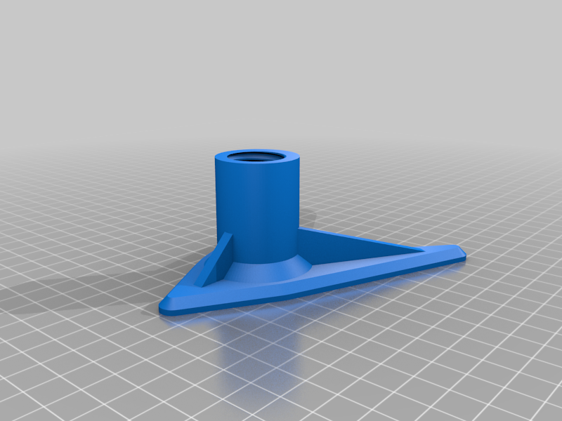 Miniatura 4 do modelo 3D 3/8" microphone stand