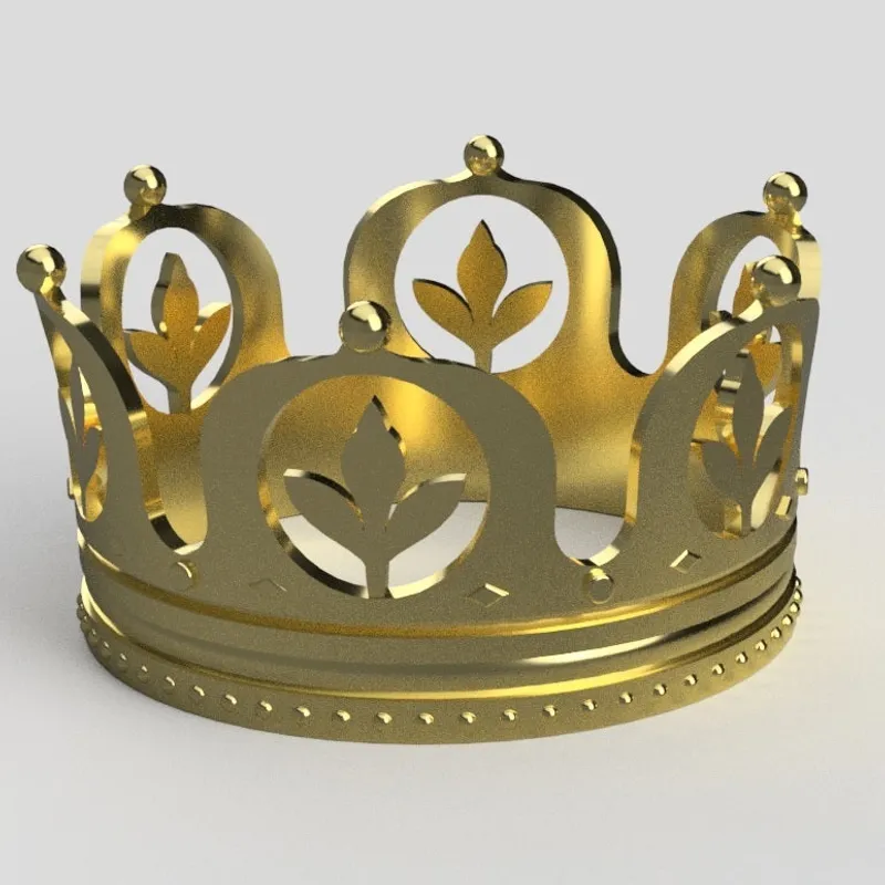STL file POLYMER STAMPS FOR CLAY crown 👑・3D printing model to  download・Cults