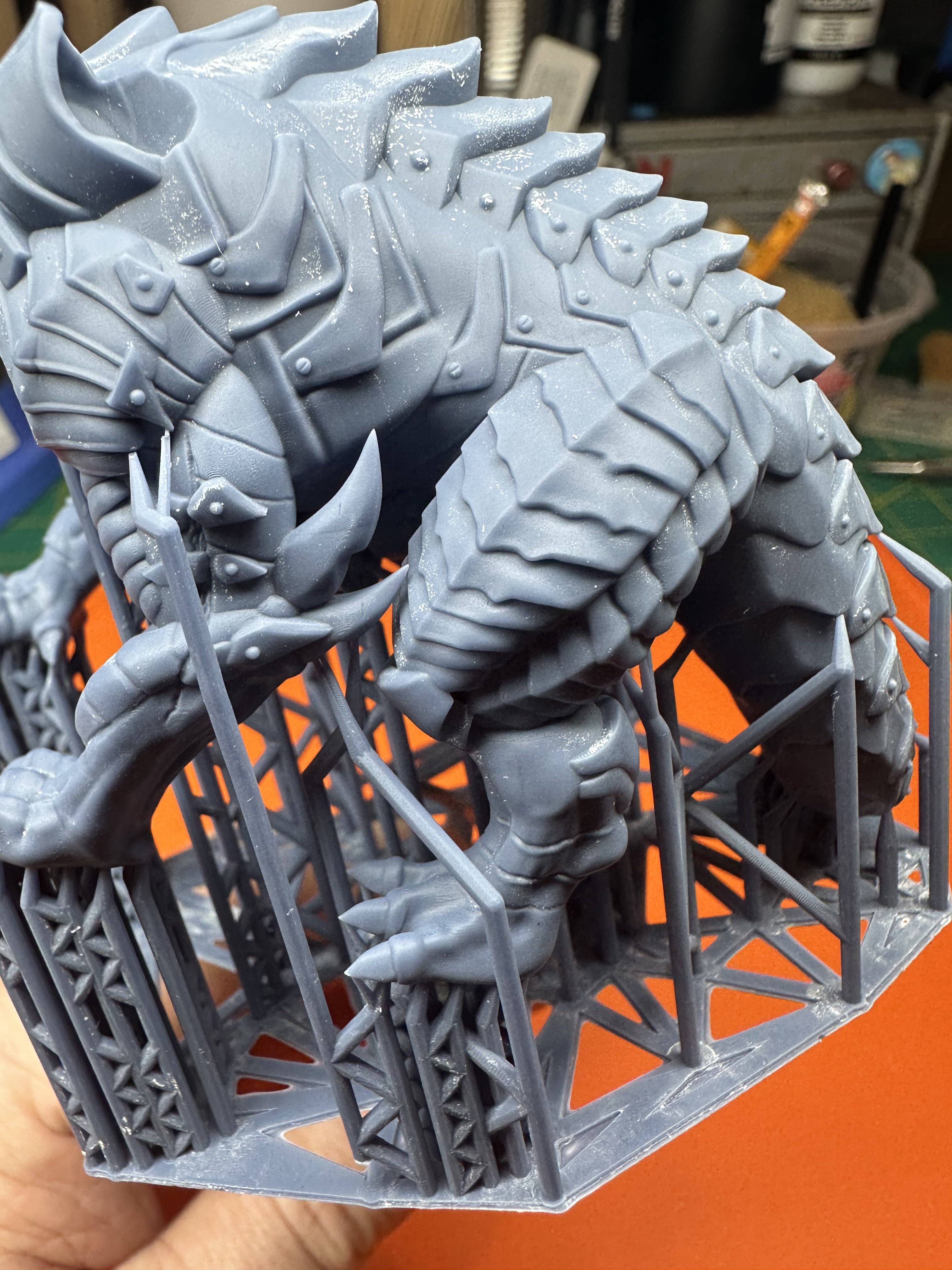 Miniatura 5 do modelo 3D Deathwing figure
