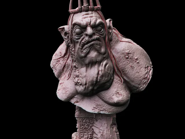 Goblin King bust