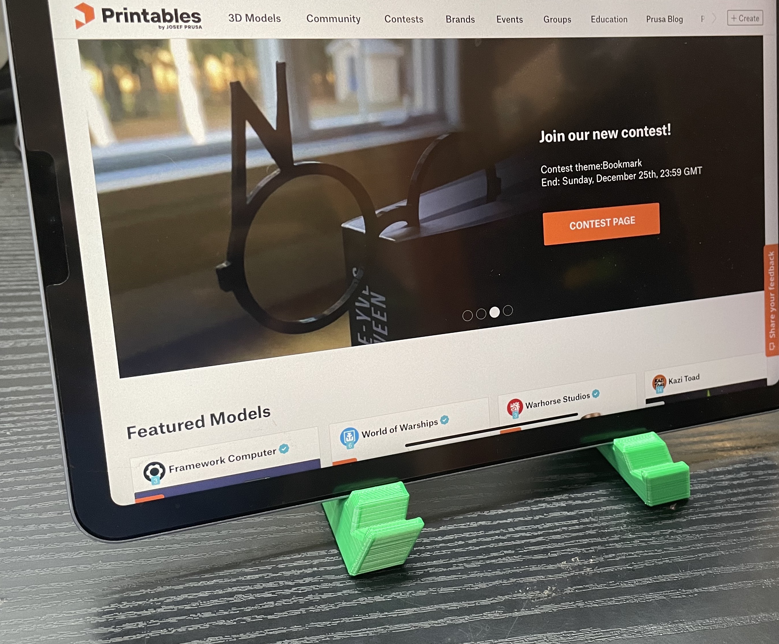 Miniatura 3 do modelo 3D Ipad stand