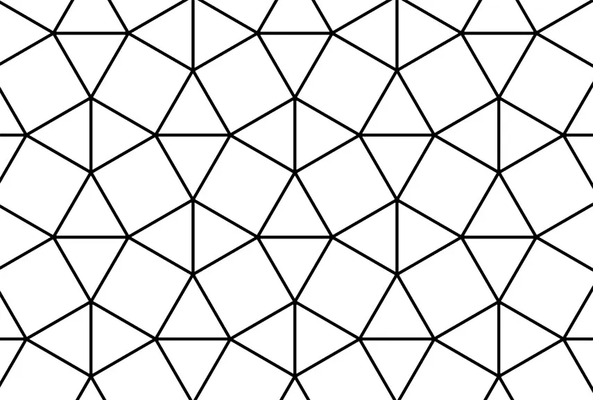 Gemstone Tessellation Continous Pattern by Geomesaurus | Download free STL model | Printables.com