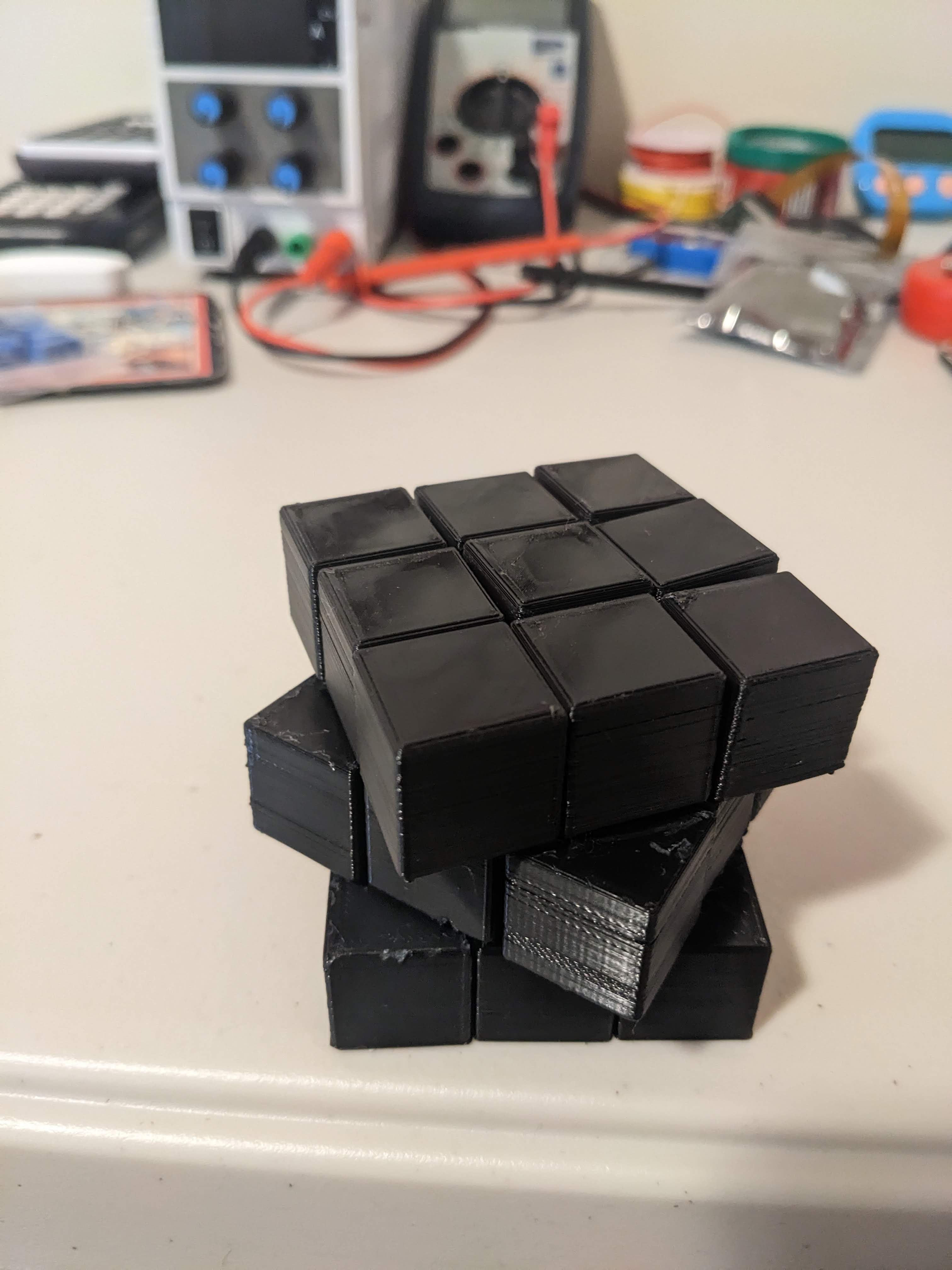 Print in Place Rubik's cube