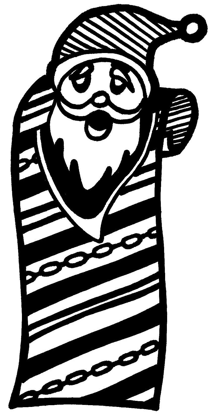 Santa Bookmark 2 by MrLogston | Download free STL model | Printables.com