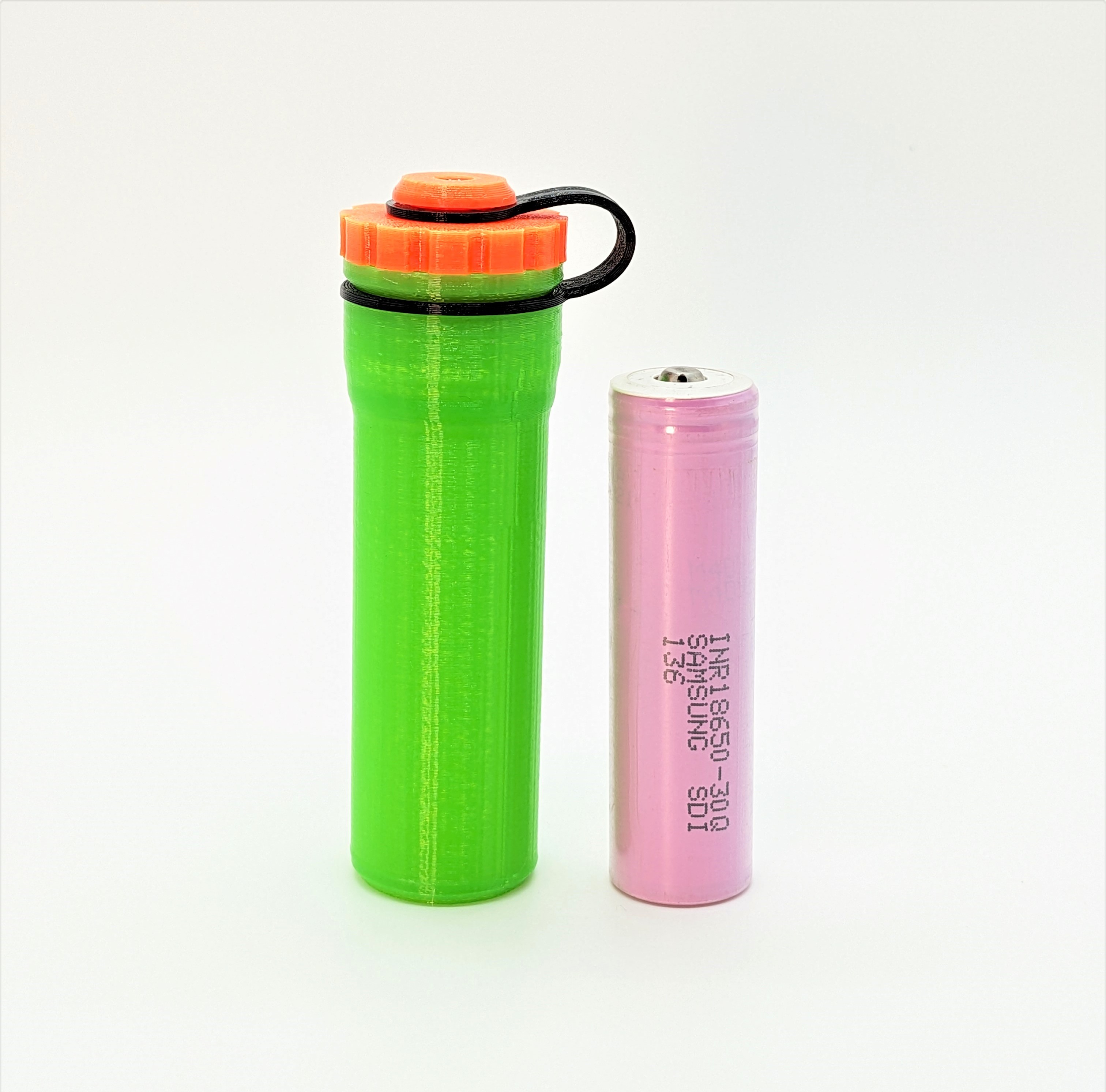18650 Screw Lid Battery Holder