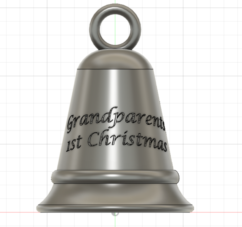 Grandparents 1st Christmas Ornament