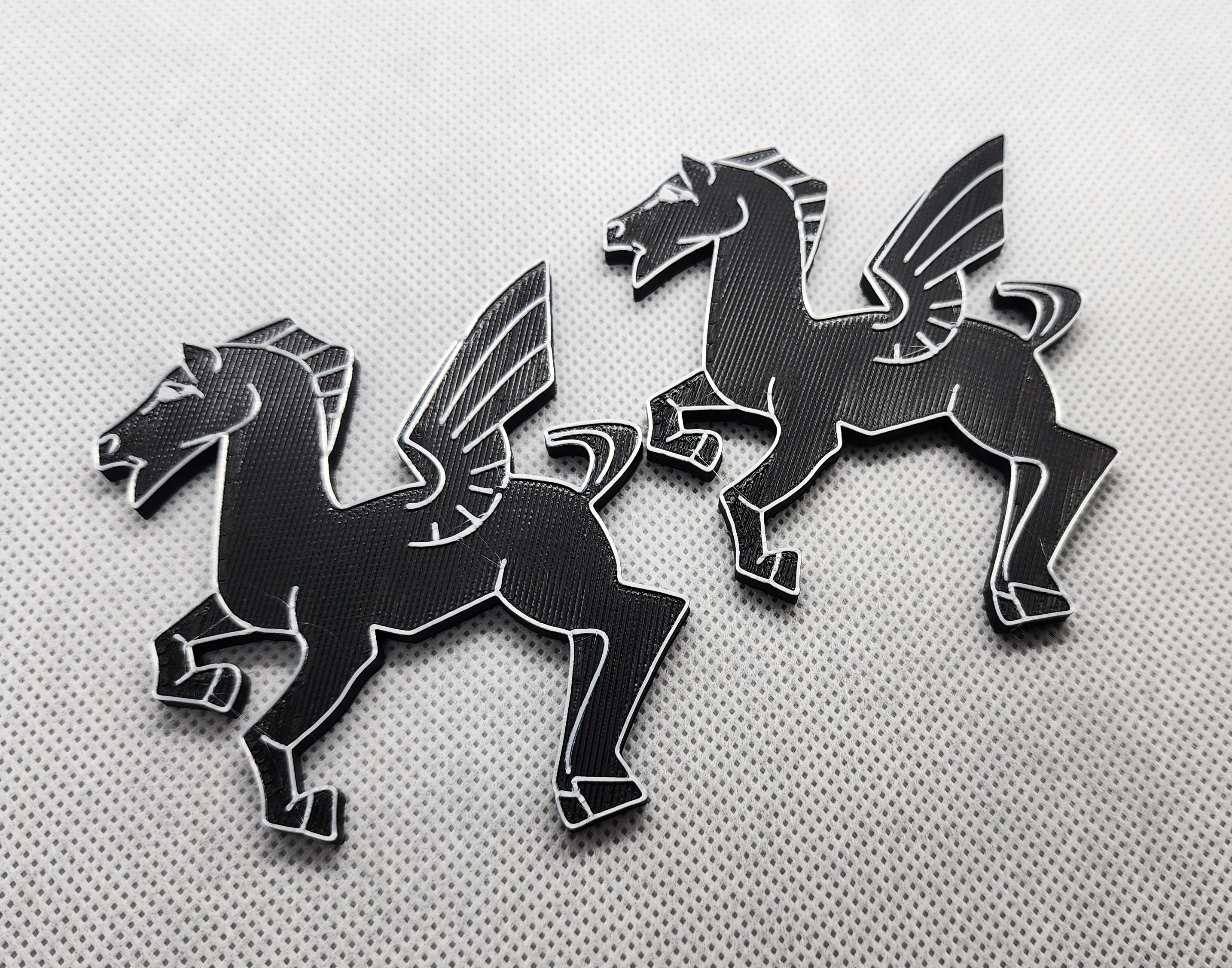 Escher Pegasus Interlocking Pieces — miniatura 2