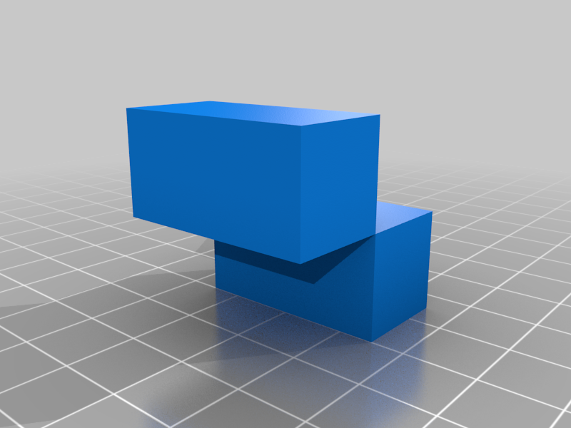 Double extruder - dual color - cube calibration