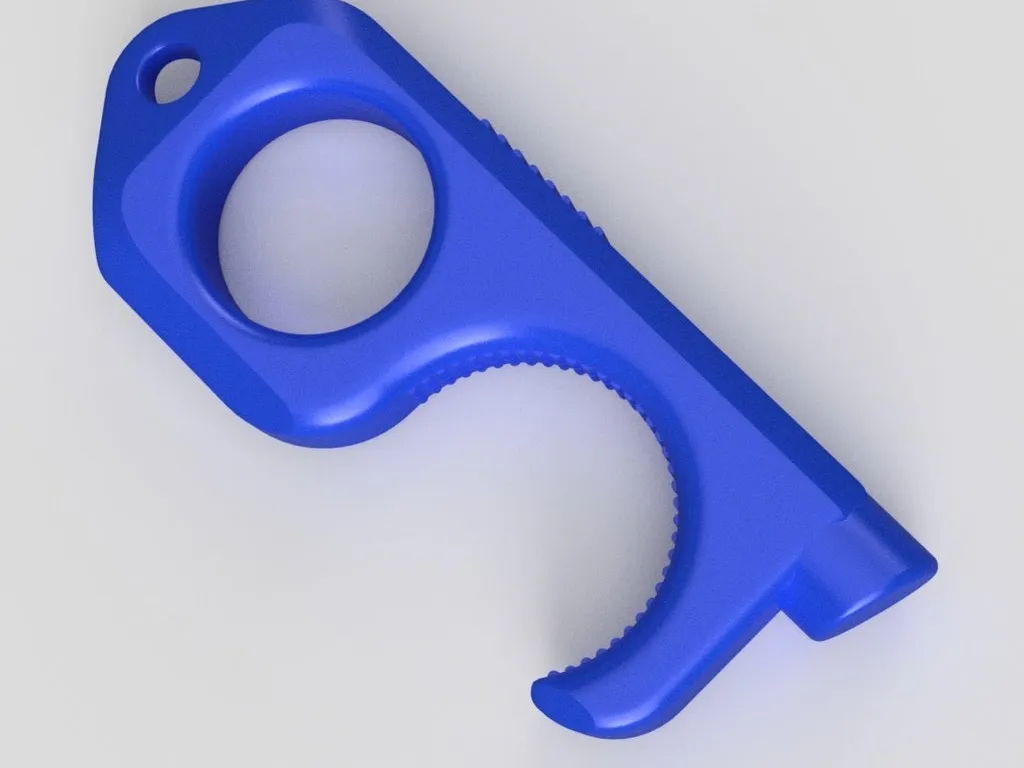 Door Opener For Keychain By Imakina Download Free Stl Model Printables Com