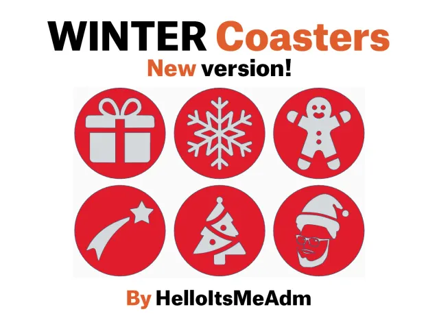 Winter Coasters