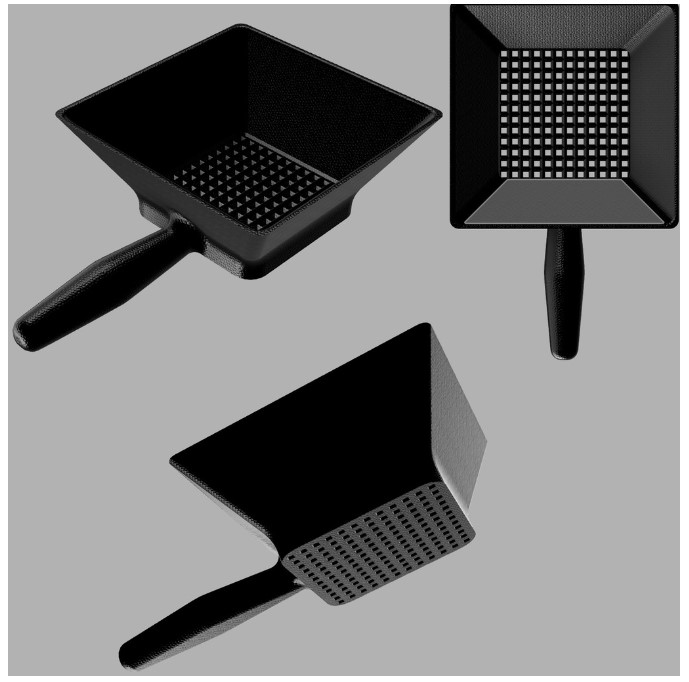 Hand sieve by FUSIONPAUSE Download free STL model