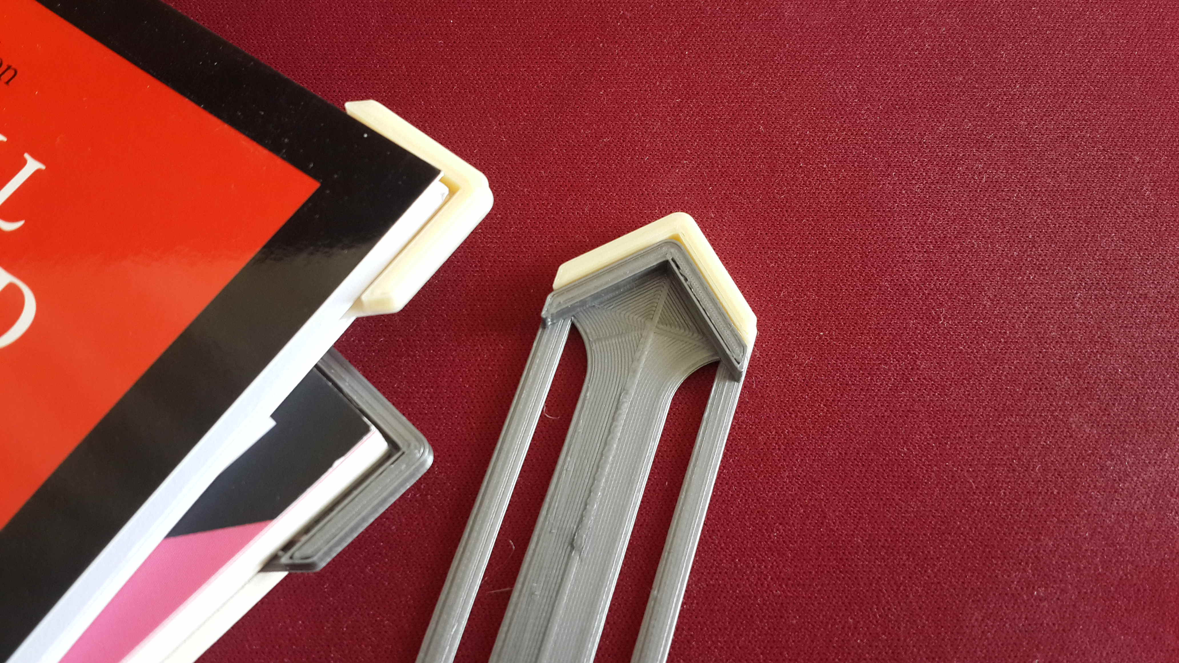 Unfancy & Flexible Bookmark