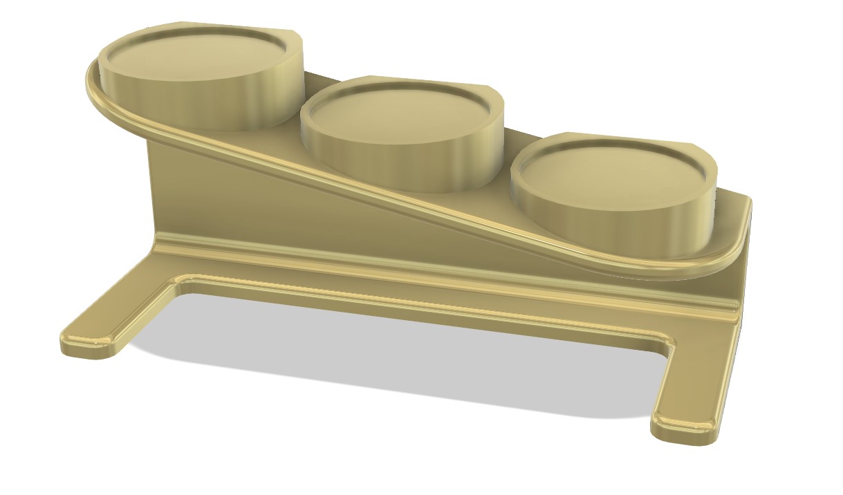 Fully printable christmas tealight stand