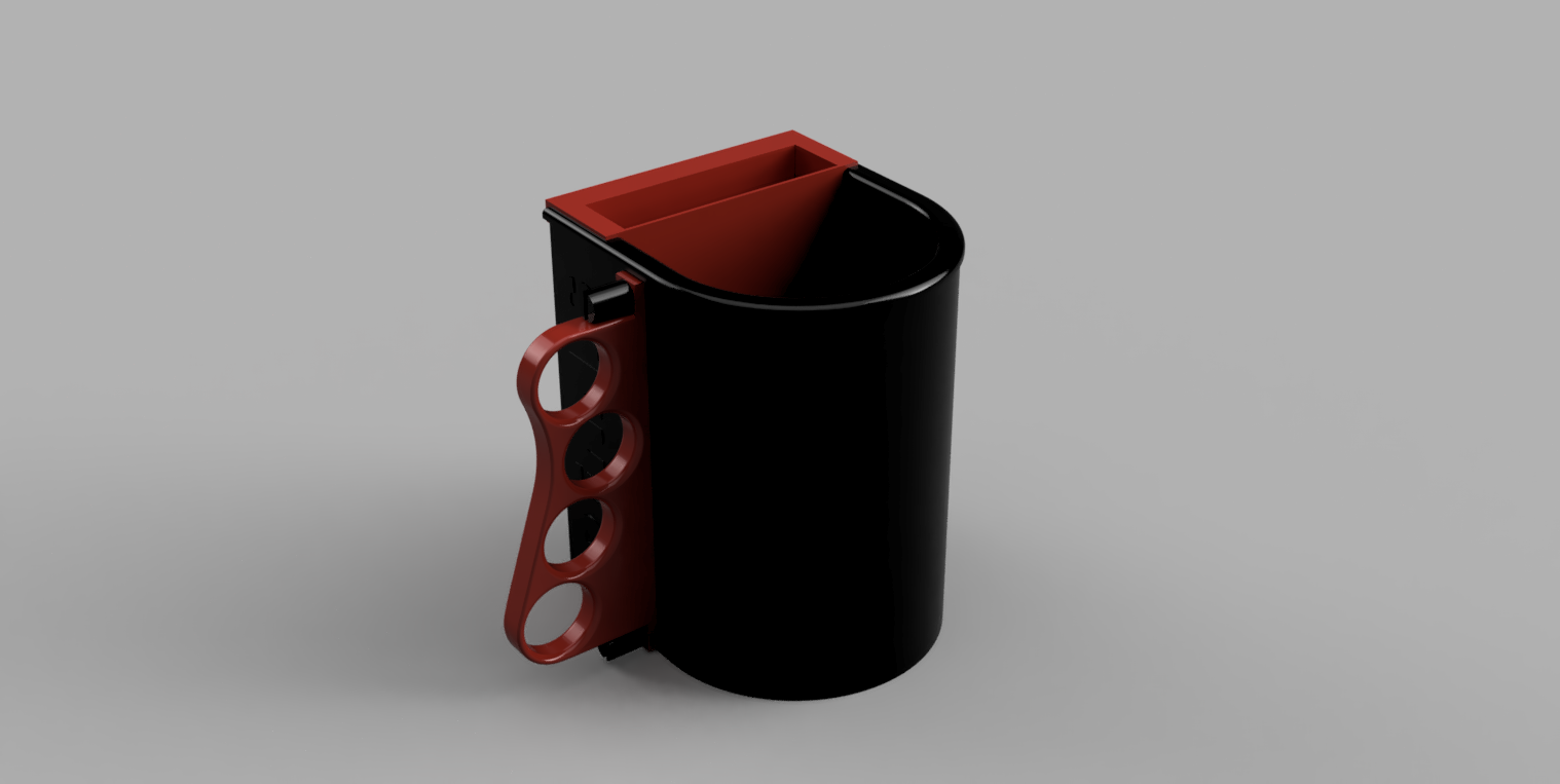 Modular coffee cup with cookie accessory by dennishog | Download free ...