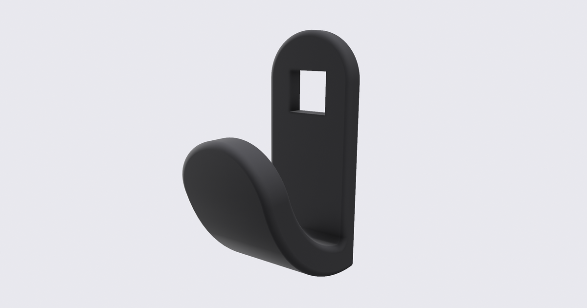 Hook for IKEA Raskog by Robin Download free STL model