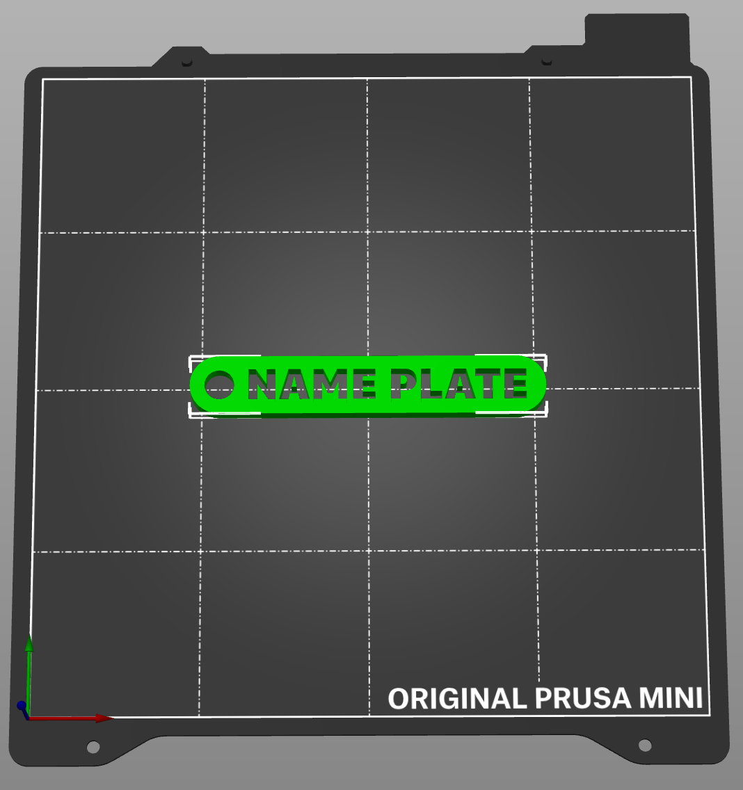 Miniatura 2 do modelo 3D Key Ring Plate with Text