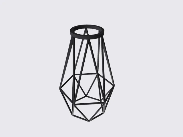 Vintage Lampenkäfig / lamp cage