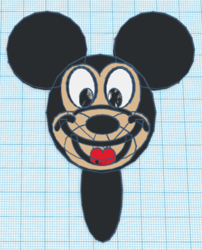 Mickey bookmark by Hannelore | Download free STL model | Printables.com