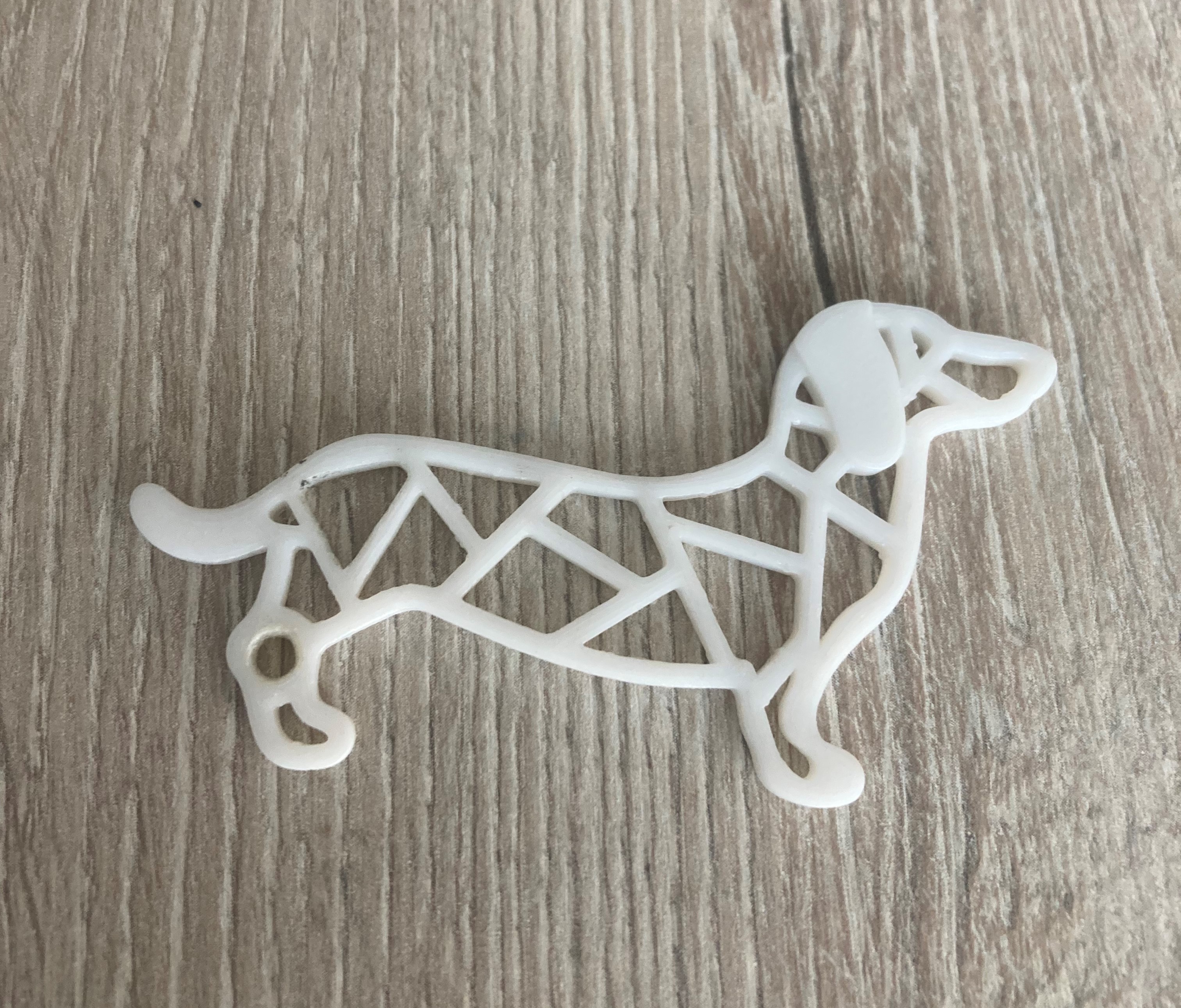 Dachshund keychain