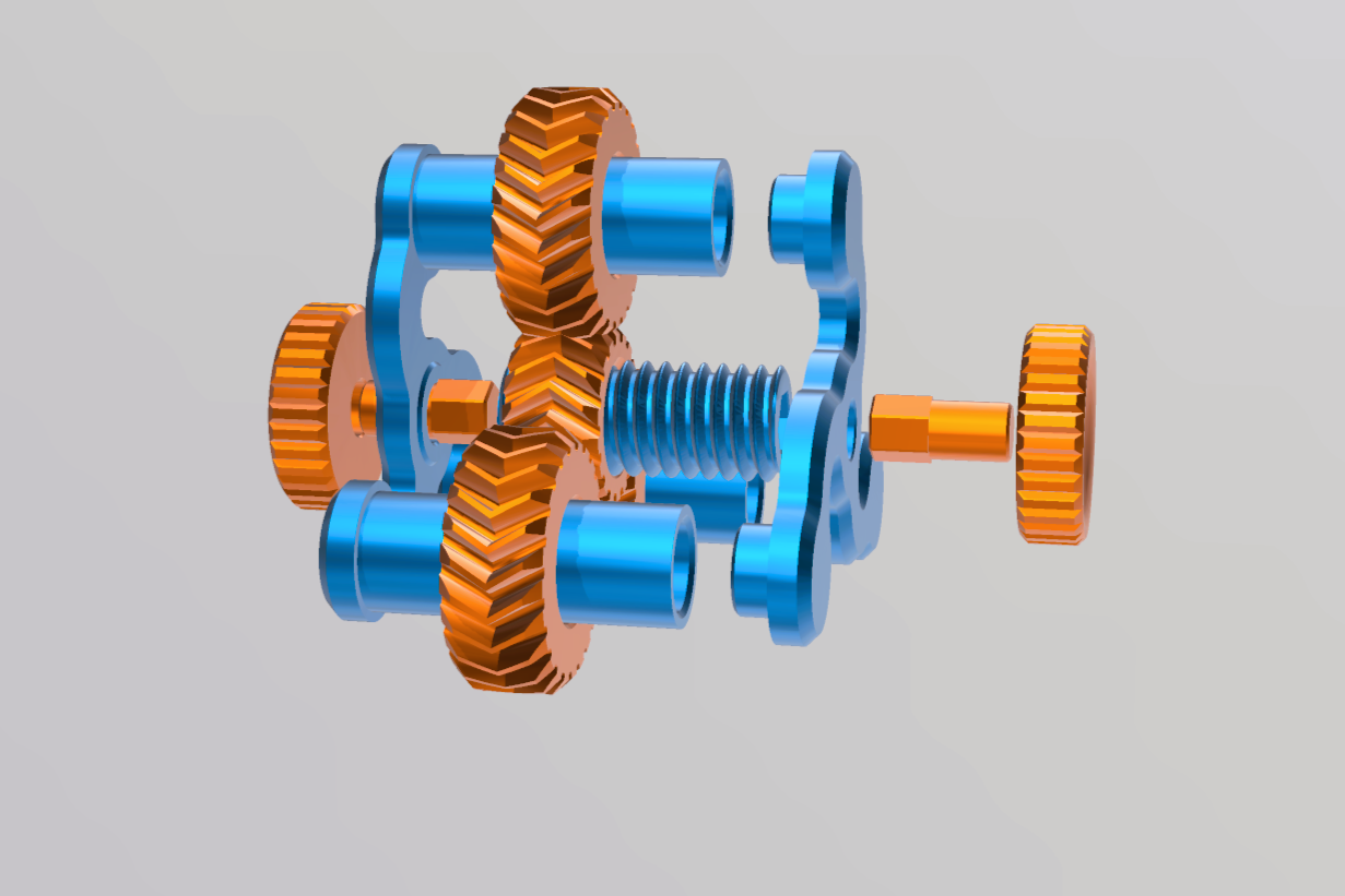 Miniatura 3 do modelo 3D Fidget gear spinner