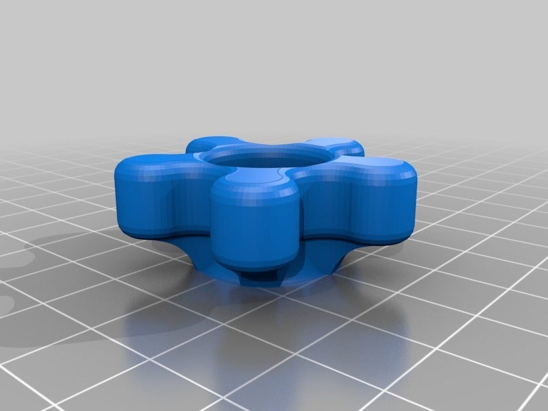 M8 Curved Star Knob / handle