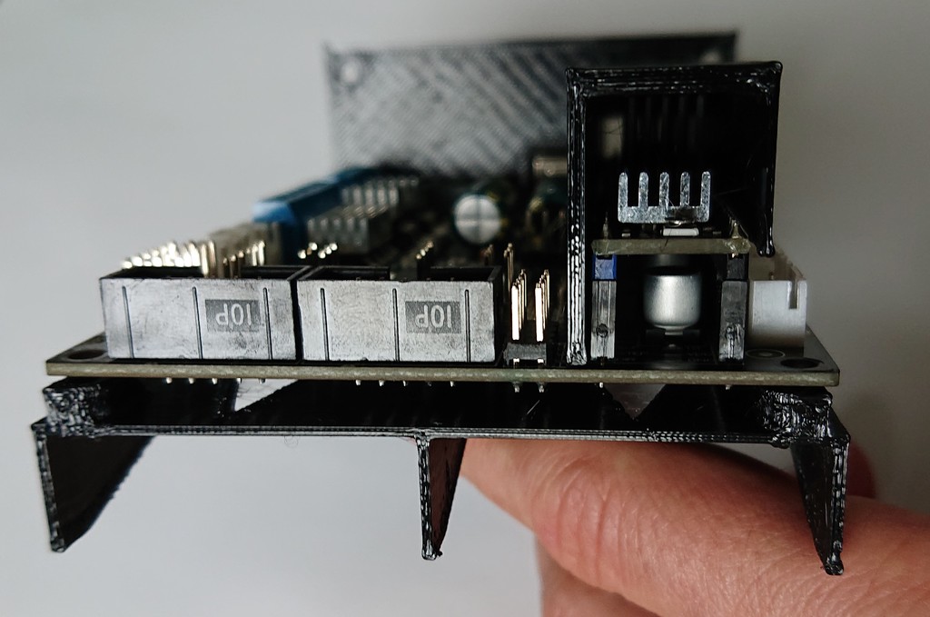 Anycubic Kossel Trigorilla Board Frame with Cooling by Fritz We