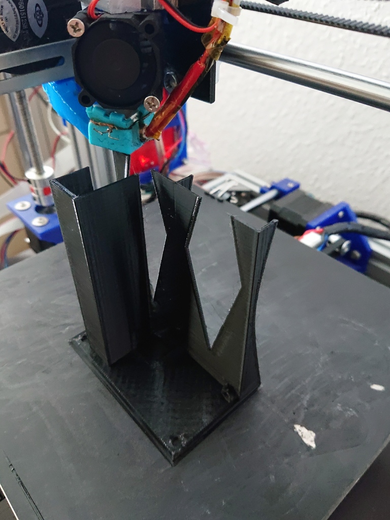 Anycubic Kossel Trigorilla Board Frame with Cooling by Fritz We