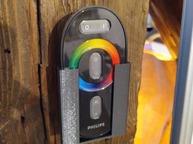 Holder for Philips living colors remote