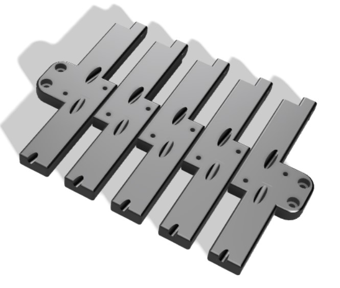 MMU Buffer Wheel Base W/Mounting Holes Mod