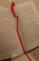 Feather and Chain Bookmark