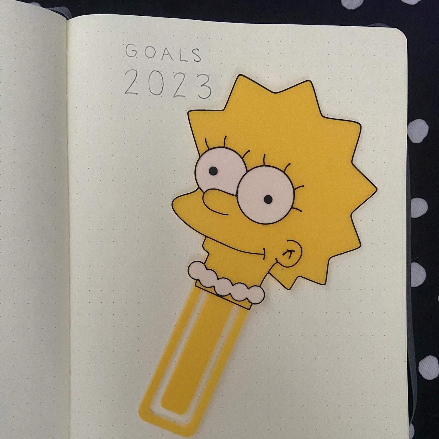 Lisa Simpson Bookworm Bookmark