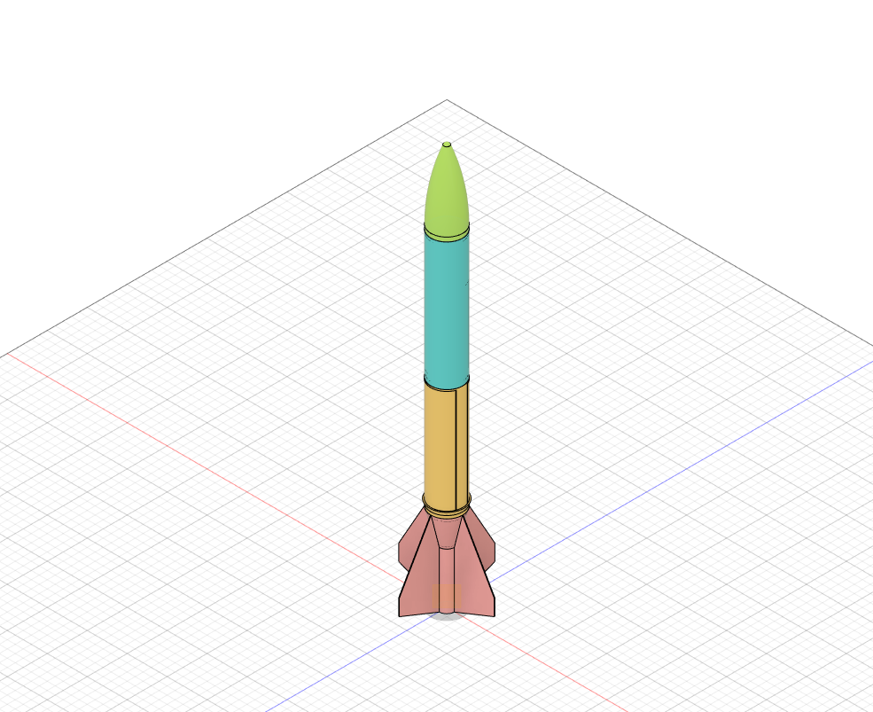 model rocket by Patrick.s.singer Download free STL model