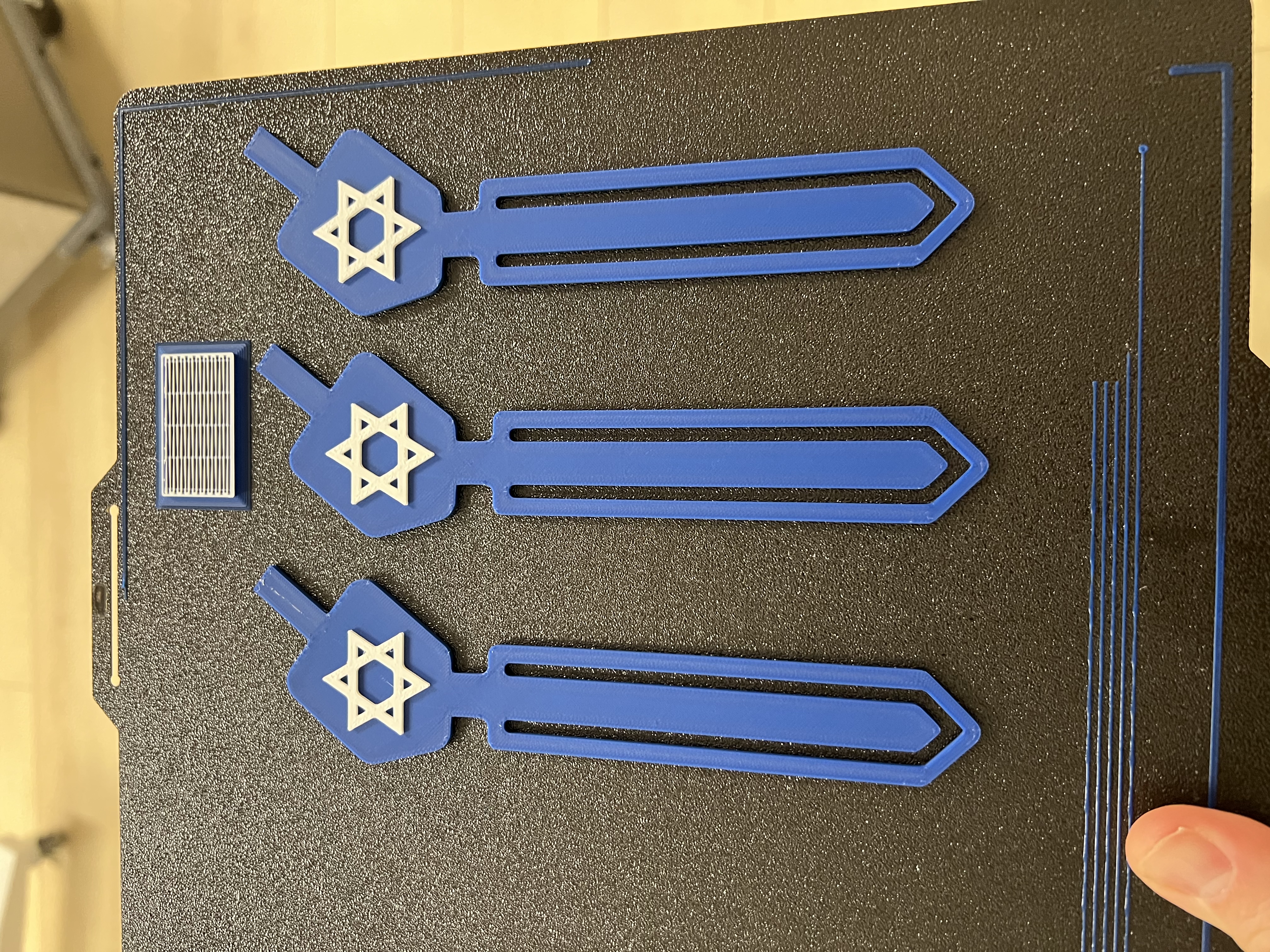 Jewish holiday bookmark