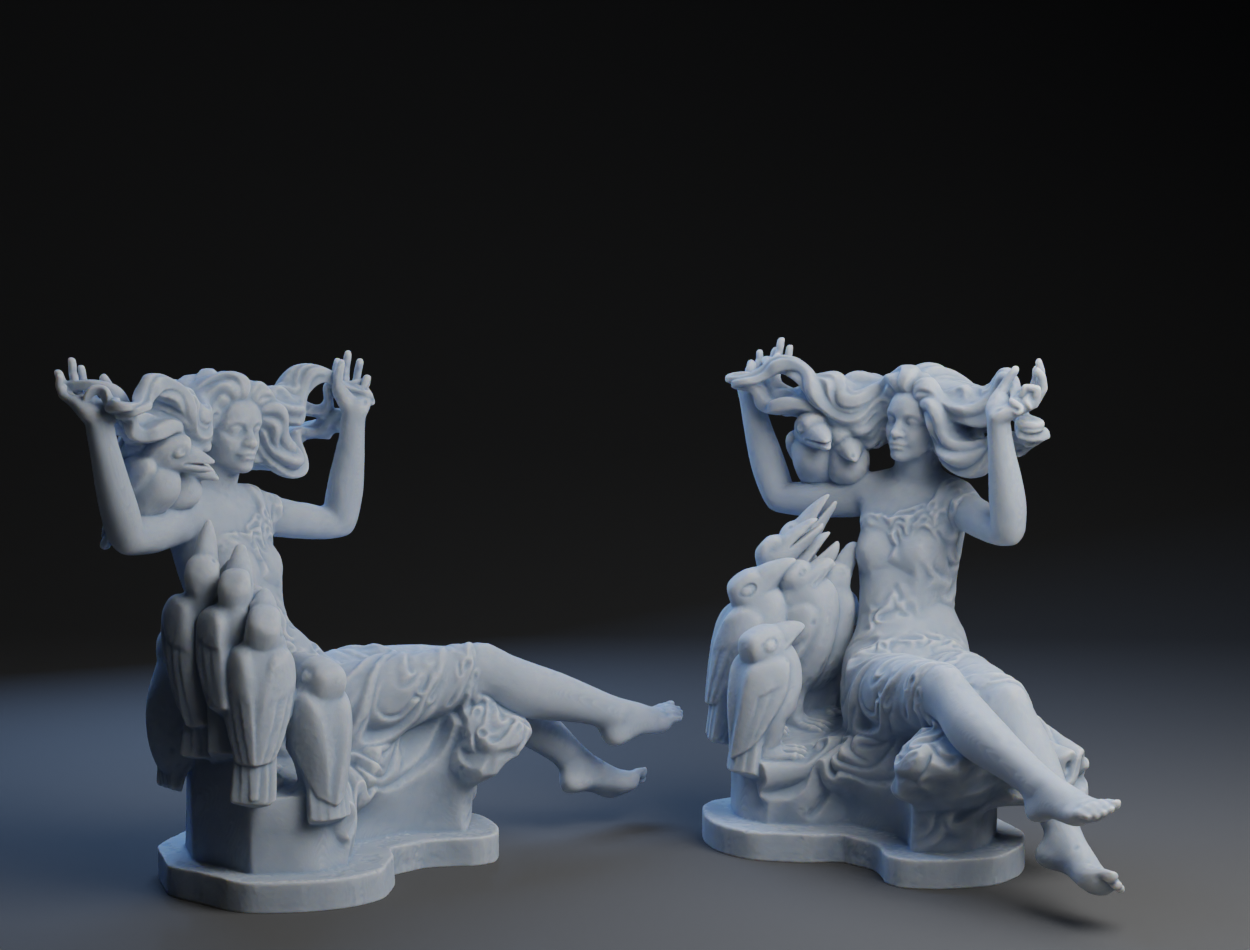 Hexe Witch with Ravens