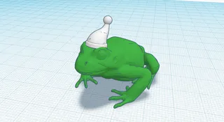 Santa frog (v2)