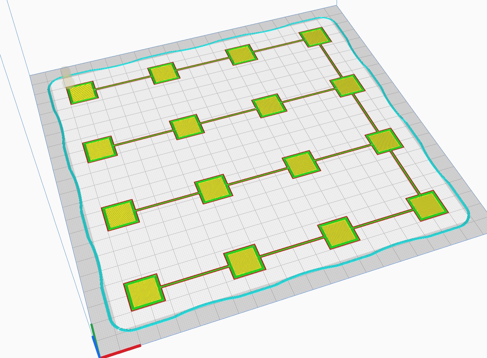 Level test one or two layers