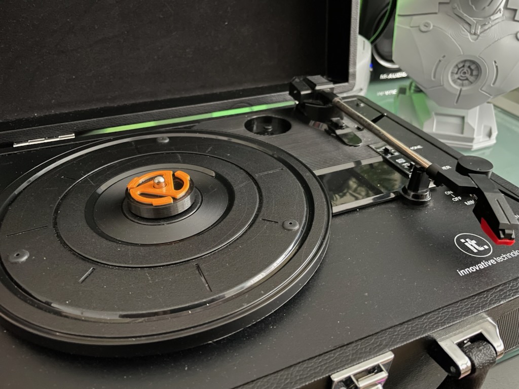 45 Adapter Portable Record Player