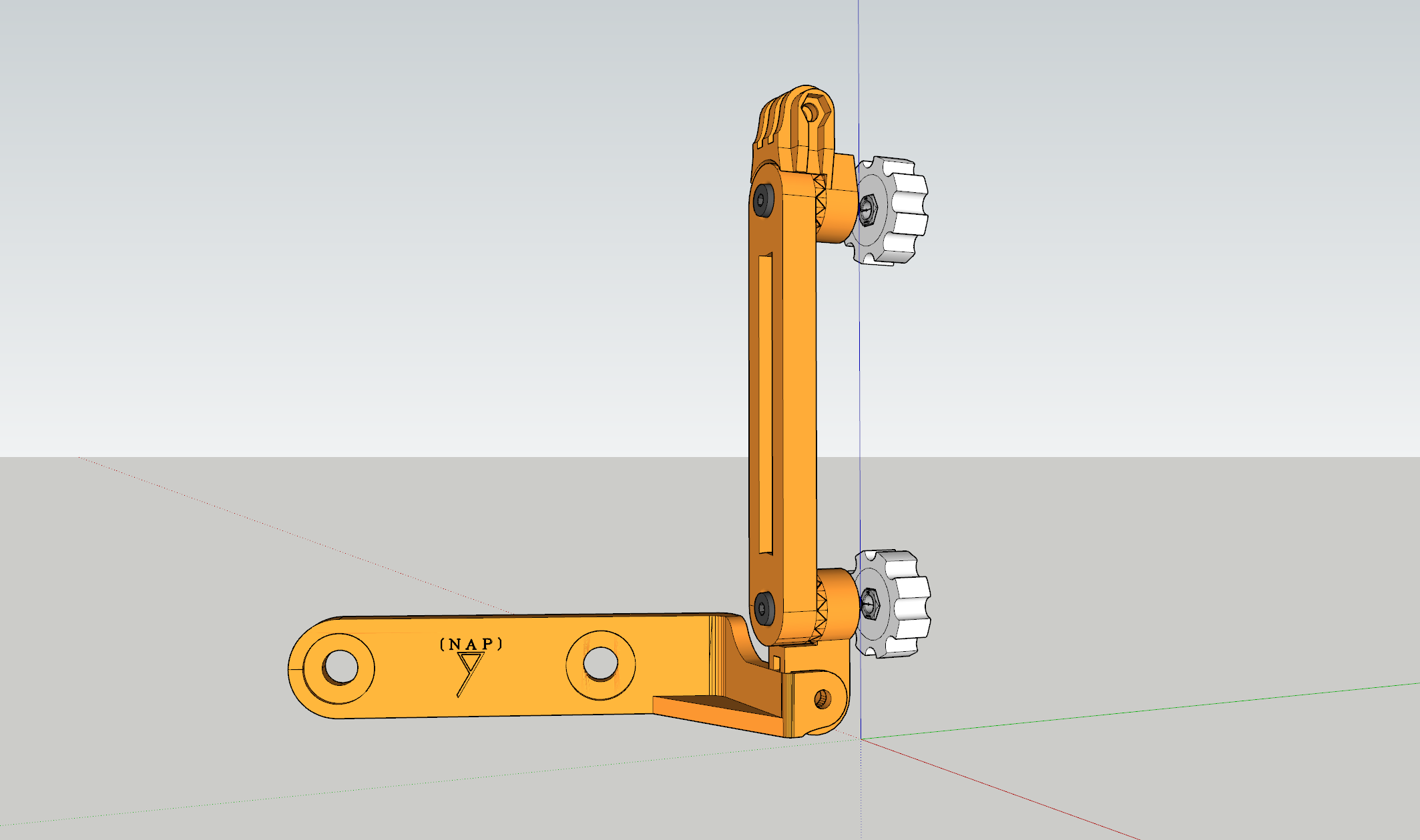 Miniatura 3 do modelo 3D GoPro Adjustable Arm